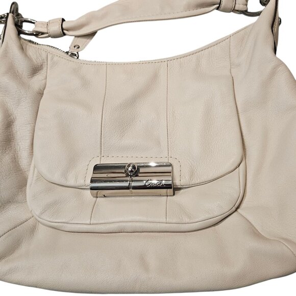 Coach Kristin Crossbody Hobo Ivory - Picture 4 of 8